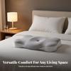 Neck Pillow with Cooling Cover Skin-Friendly Pillowcase Cozy