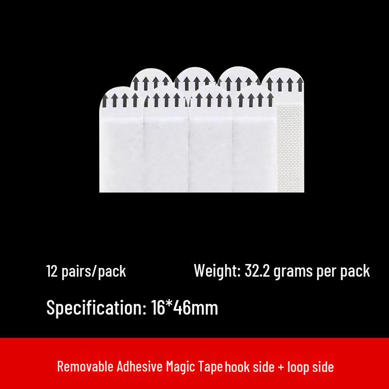 Photo Frame Seamless No-Damage Wall Hanging: Strong Double-Sided Adhesive Sticker