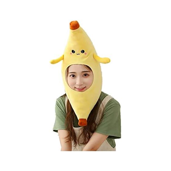 [Cedar Eight] Funny Headgear Cute Cosplay Halloween Costume Event School Festival Costume (Banana)