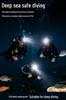 Ultra-Bright LED Waterproof Diving Headlamp – High-Power Outdoor Underwater Flashlight