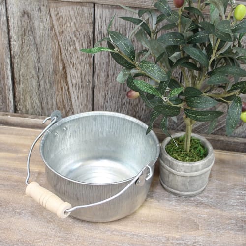 Matsunoya Japanese-made tin bucket (small)