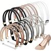 1~6Pairs Women Shoelaces High Heels Adjustable Shoe Belt Ankle Holding Loose Anti-skid Bundle Laces Tie Straps Band