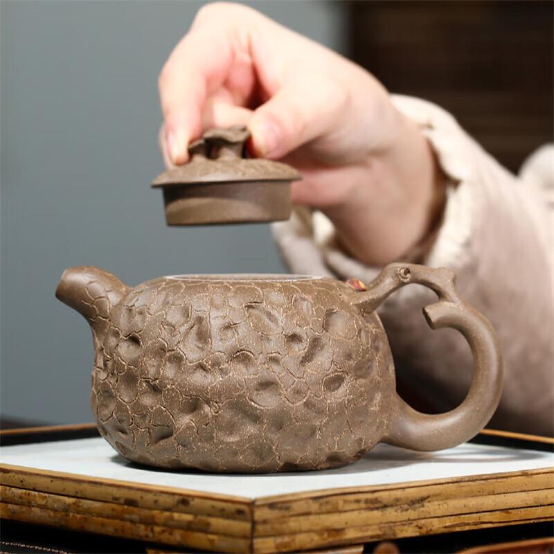 Handmade Zisha Lingzhi Gongchun Teapot