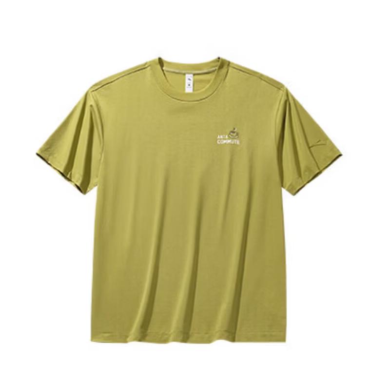 ANTA Men s 2026 Summer Breathable Sporty Casual Loose Fit Short Sleeve T-Shirt L