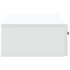 Wall Mounted Side Table White 59 x 34.5 x 17 cm
