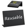 12/15/20/25Pcs with 2pcs White Pen Message Blackboard Signs Mini Chalkboard Tags  Birthday