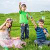 48-10PCS Mini Colorful Bubble Wand Tube Creative Empty Soap Bottles Wedding Party Decoration Gifts For Guest Kids Toys Wholesale