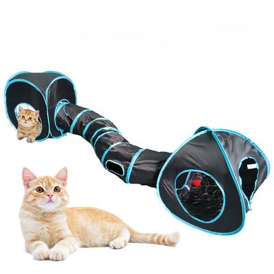 Evcil Hayvan Malzemeleri Cat S Pass Oyun Tüneli Katlanabilir Kedi Tüneli Kedi Tüneli Kedi Oyuncağı Nefes Alabilir Matkap Namlusu Kapalı Alan İçin Gürültülü