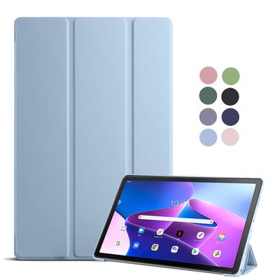 Flip Leather Case for Lenovo Tab M10 Plus 3rd Gen Case 10.6 Inch TB328FU TB328XU TB125FU TB128FU Soft TPU Tablet for Lenovo Xiaoxin Pad 2022 Case