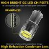 Katur 2x 1156 ba15s p21w Car Led Bulb Reverse Light High Power 6000K White Canbus Error Free Plug and Play For Hyundai Sonata