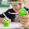 Funny Frog Dinosaur Squeeze Toy Creative Sticking Tongue Out Animal Sensory Toys For Kids Fidget Decompression Christmas Gifts