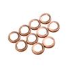 10 Stück Auto Motoröl Ablassschraube Dichtung Kupferfarbene Quetschscheiben Dichtungen Ringe Für Infiniti 10-11 Für Nissan 370Z / Cube 2010