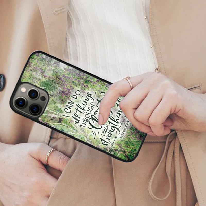 Bible jesus quotes Magnetic Phone Case For APPLE iPhone 17 Air 16 14 13 12 Pro Max 15 Plus Wireless Charge With MagSafe Cover