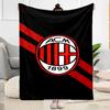 Ac Milan Blanket Soft Warm Cozy Perfect For Livingroom Bed Sofa Four Seasons Universal Stylish Decor Gifts For Family Or Friends