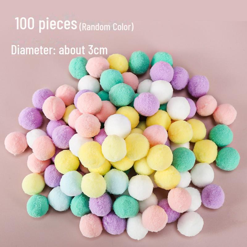 Self-Entertainment Cat Toy: Silent Plush Ball & Bite-Resistant Stick for Kittens