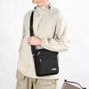 Borsa a tracolla in nylon multi-tasche con tracolla regolabile, borsa a spalla casual resistente per uomo, per viaggi quotidiani