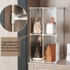 DIY Handbag Shelf Wardrobe Storage Cabinet Assemble Clothes Classify Detachable Transparent Divider Stackable Organizer Drawer