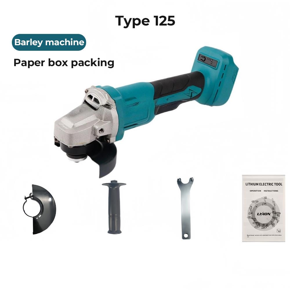 1000W 125/100MM Brushless Electric Angle Grinder 18V Battery Devices Combo Kit Impact Wrench for Makita Battery Power Tool Sets