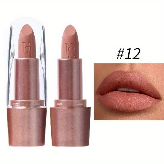 Beauty Matte Nude Lip Mud 10-color Lip Glaze Waterproof Long-lasting Lipstick Lip Gloss Makeup