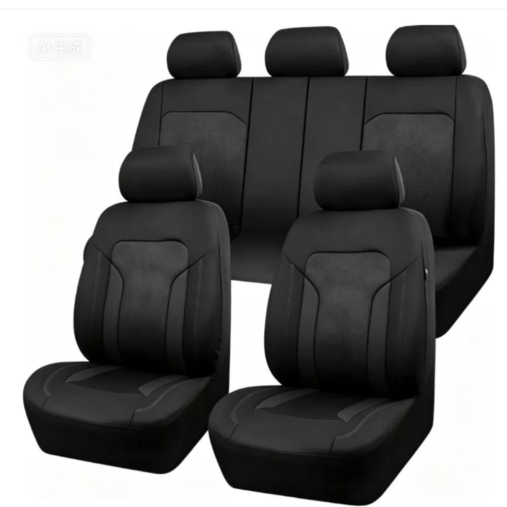 Universal Fit Car Seat Cover Set Gray Mesh 1/2 Seats Cover New Universal Car Seat Covers Sedans