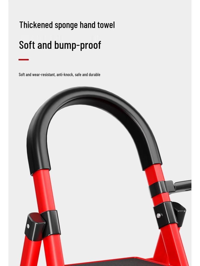 Compact Multi-Functional 4-Step Folding A-Frame Household Ladder