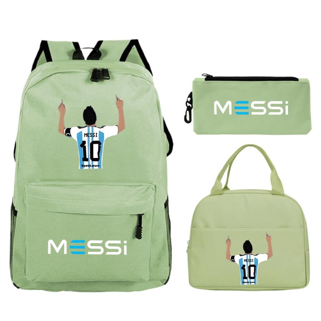 Football Printed Student Backpack Multifunctional Usb Interface Large Capacity Leisure Travel Backpack