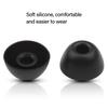 Comfortable Listening Experience Silicone Eartips for PowerbeatsPro2 , Multiple Size Ear Plugs Noise Reductions