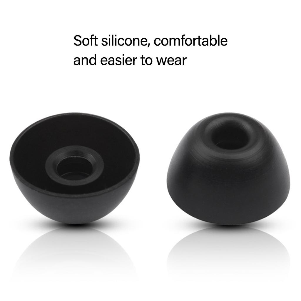 Comfortable Listening Experience Silicone Eartips for PowerbeatsPro2 , Multiple Size Ear Plugs Noise Reductions