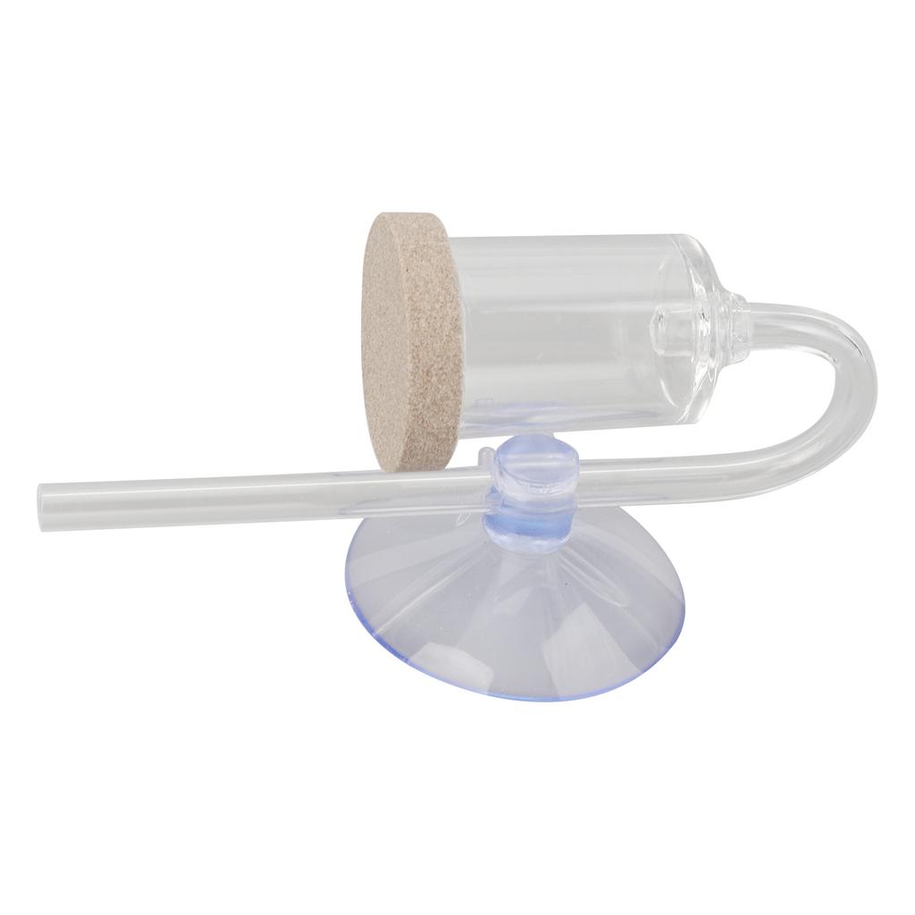 Aquarium CO2 Diffuser Transparent Acrylic Nanotechnology High Dissolution Rate Fish Tank Bubble