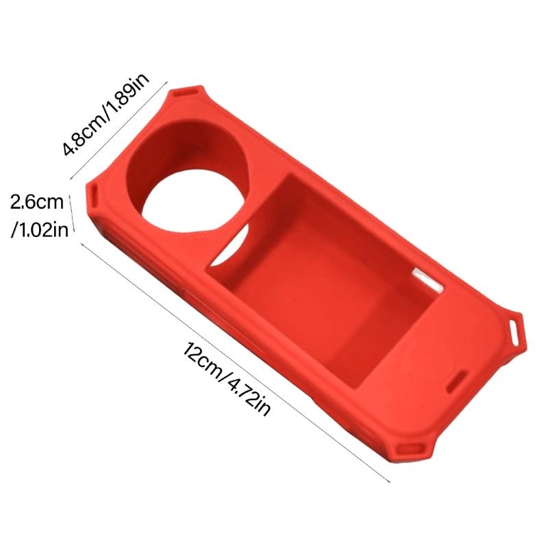 Slim Fit Silicone Case Cover For 360 X5 Sports Camera Precise Cutsout and Impact Protections Housing Skin Shell