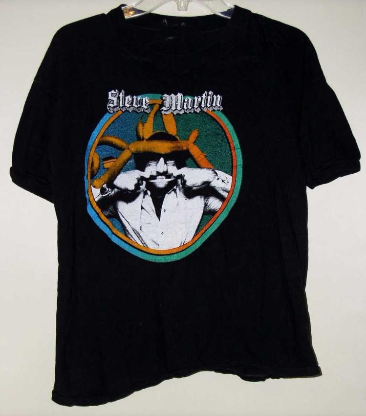 Black STEVE MARTIN BLUES BROTHERS CONCERT Unisex T-Shirt EG428 XL