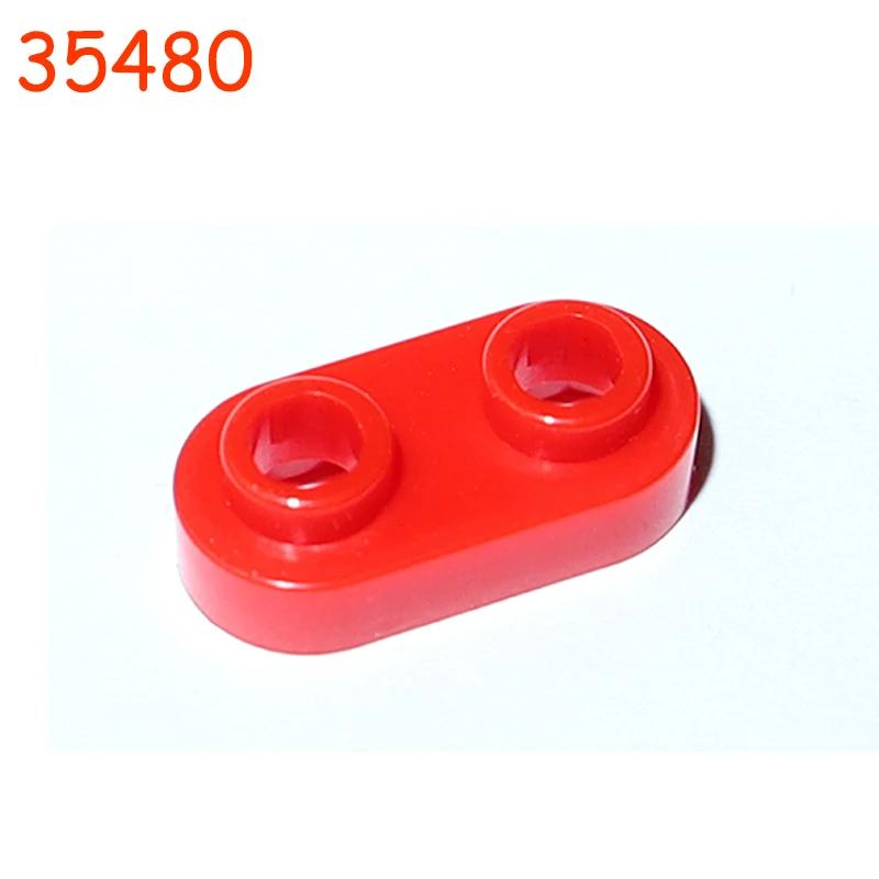 

Round 1x 2 Open Stud Short Circle with 2 holes 35480 Bricks Building Blocks Plate High-Tech Parts Compatible Educational Toys 20pcs красный