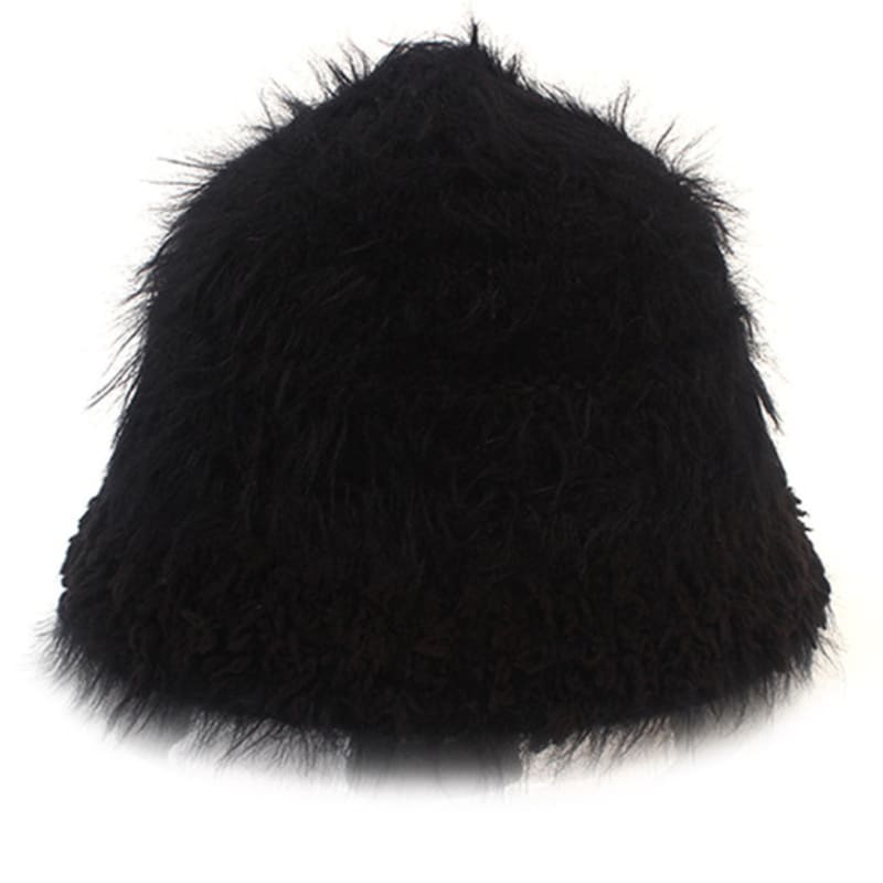 Universal Chemistry Fur Structure Black Bucket Hat
