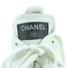 Tolle CHANEL Sneaker weißes Leder Damen 38 G40178 Gebraucht