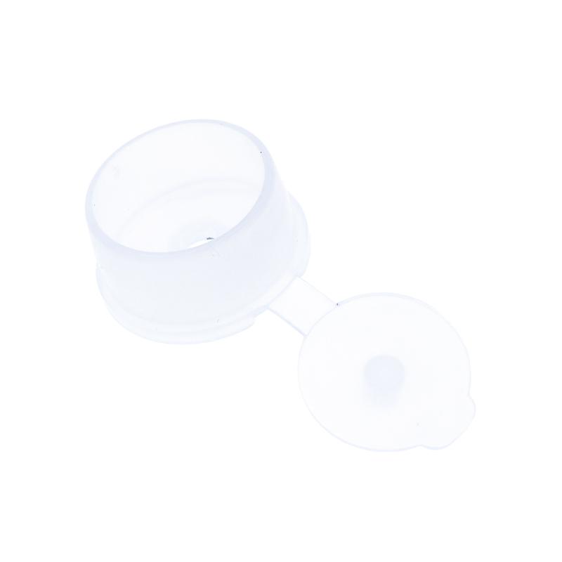 20 Pcs 24-Tooth Diameter Plastic Bottle Cap Replacement Flap Cover For Lotion/Toner Bottle Cosmetic Bottle Cap Accessories