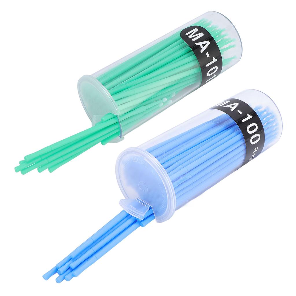 400pcs Micro Applicator Brushes Bendable Applicator Sticks Portable Micro Swabs for Home