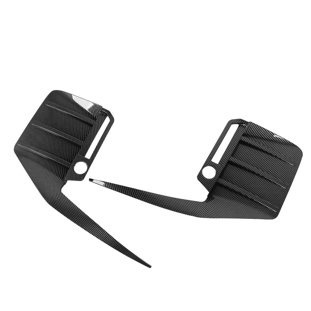 2PCS Rear Bumper Side Spoiler Left Right Sporty Appearance Rear Bumper   Vent Cover Trim for M2 G87 2023 Onwards