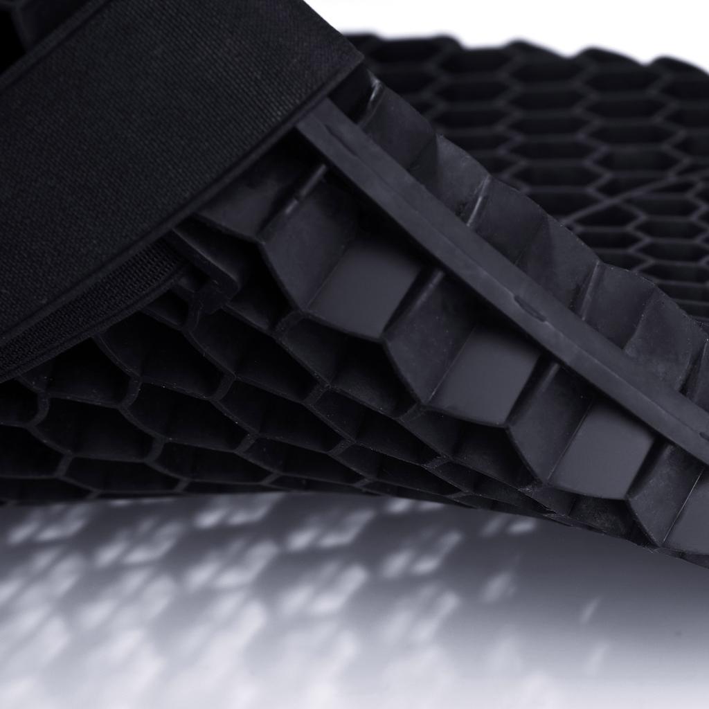 Cuscino universale in gel gelatina traspirante antiurto 3D a nido d'ape per moto