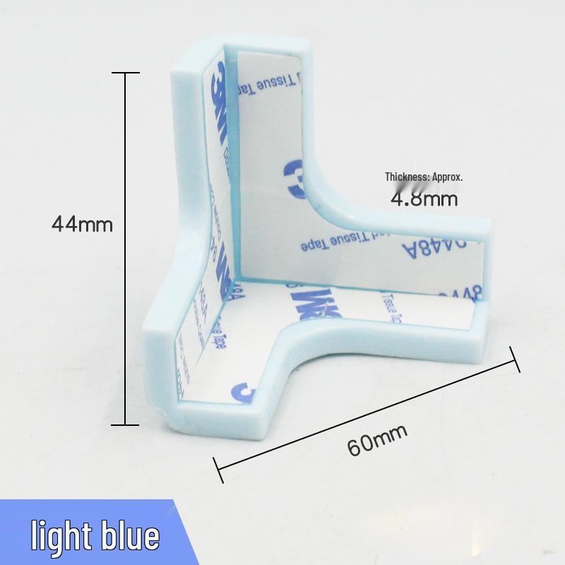 Silicone T-Shaped Corner Protector: Anti-Collision, Anti-Knock Guard for Range Hood & Furniture