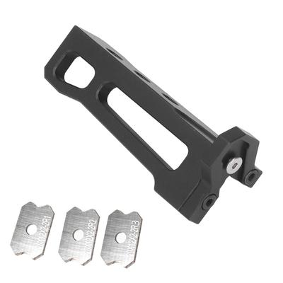 Woodworking Edge Trimmer Aluminum Alloy Manual Wood Edge Planer Arc Woodworking Scraper with 3