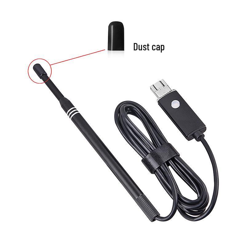 4.5-inch Ultra HD Otoscope with Screen, 3.9mm Illuminating Ear Cleaning Endoscope