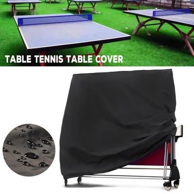 Outdoor Table Tennis Cover Waterproof Dustproof Sunscreen Protective Cover Table Tennis Cover