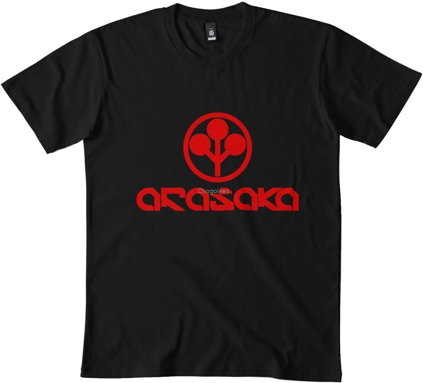 Arasaka Red Logo Fashion Men T Shirt M чёрный
