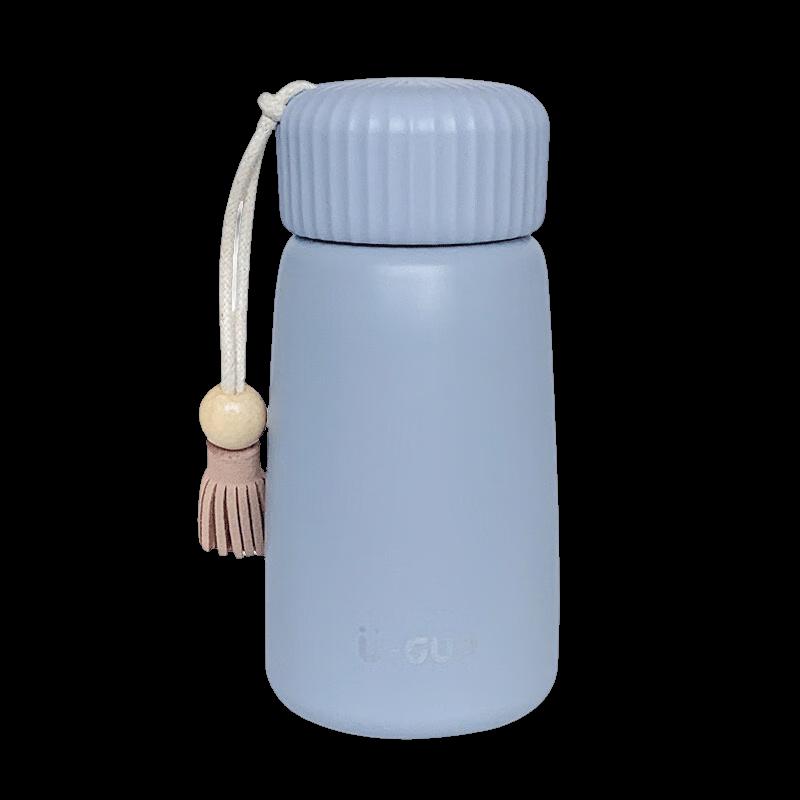 TLAKEHO Portable Tassel Insulated Water Bottle