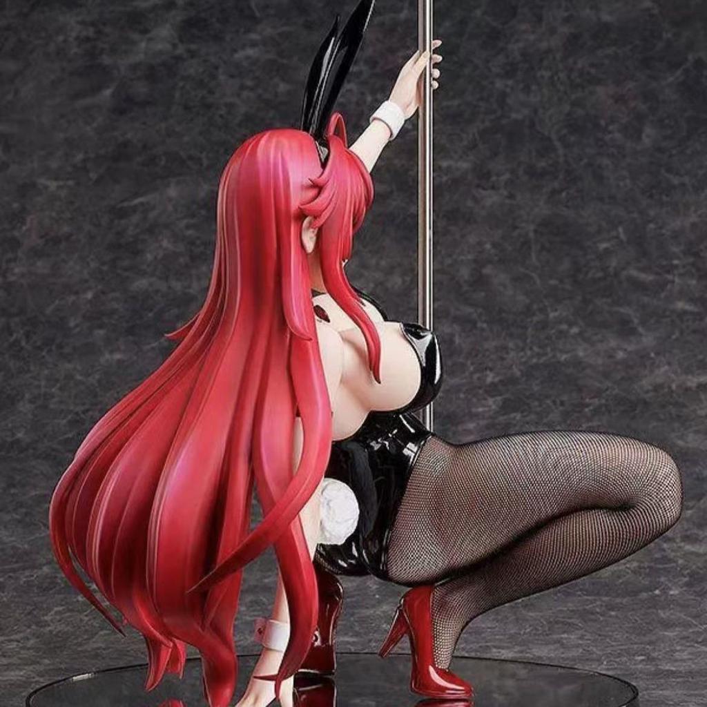 41cm High School D×d Rias Gremory Anime Figure Pvc Sexy Bunny Girl Statue Collection Model Desk Decoration Kid Toy Birthday Gift
