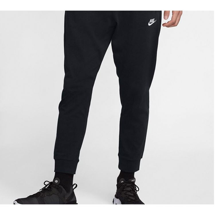 Nike Sportswear Club Knit Joggers Black White BV2763-010