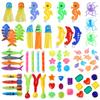 Summer Training Diving Props Colored Plastic Water Play Equipment Outdoor Leisure Entertainment Sports Swim Pool Decoration TMZ