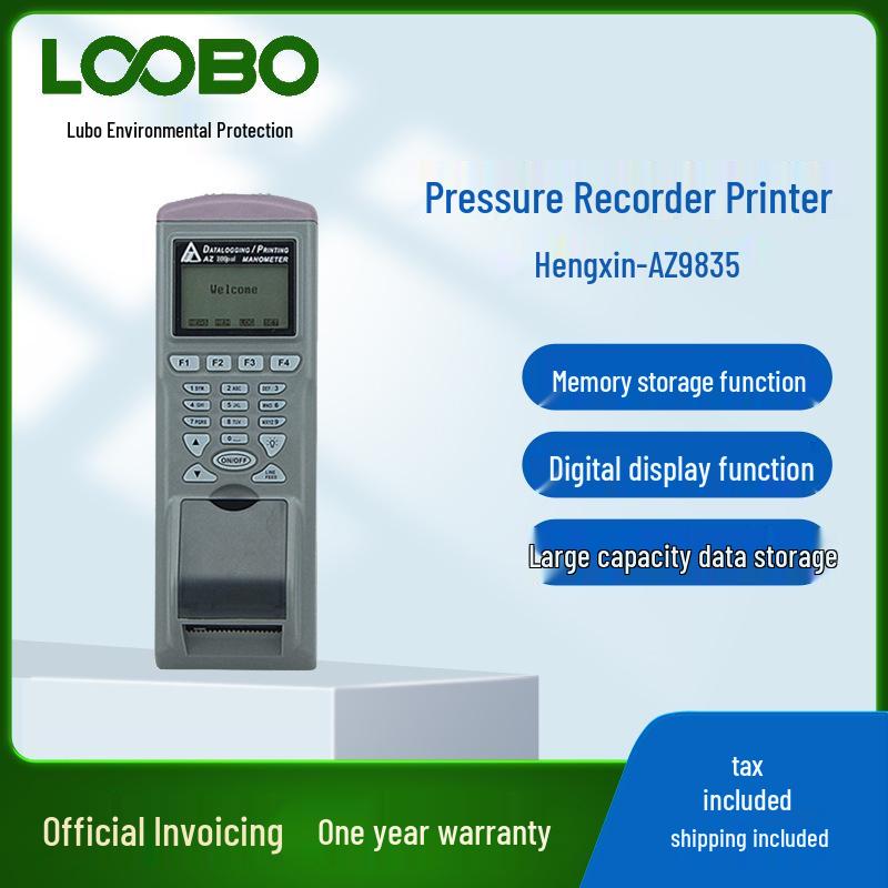 Hengxin AZ9835 Handheld Smart Pressure Recorder & Printer