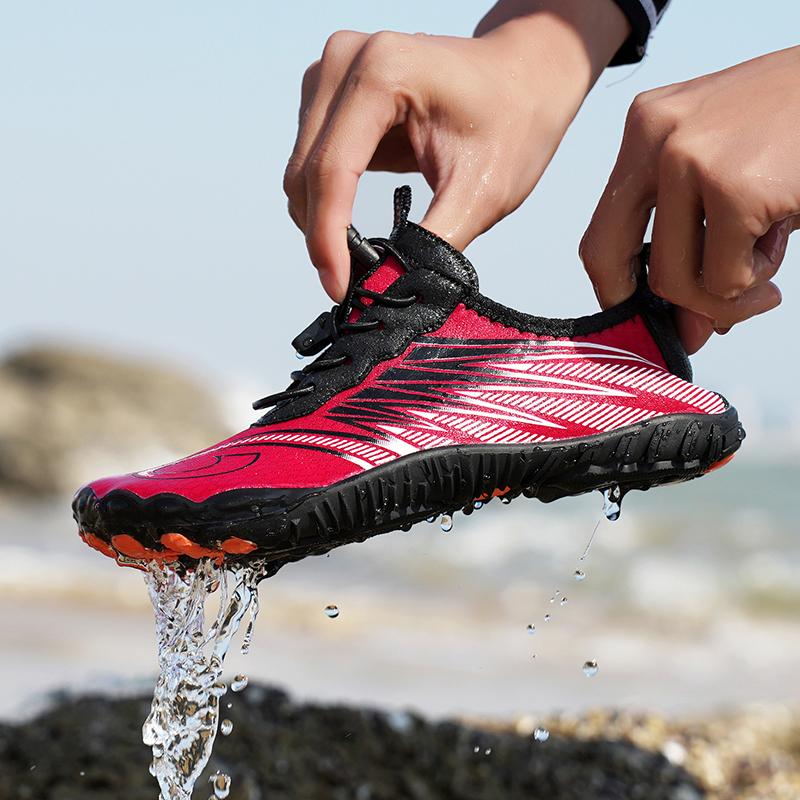 Quick Dry Beach Aqua Shoes Men Women Breathable Barefoot Water Sneakers Non-slip Wading Footwear for Surfing Canyoning Drifting