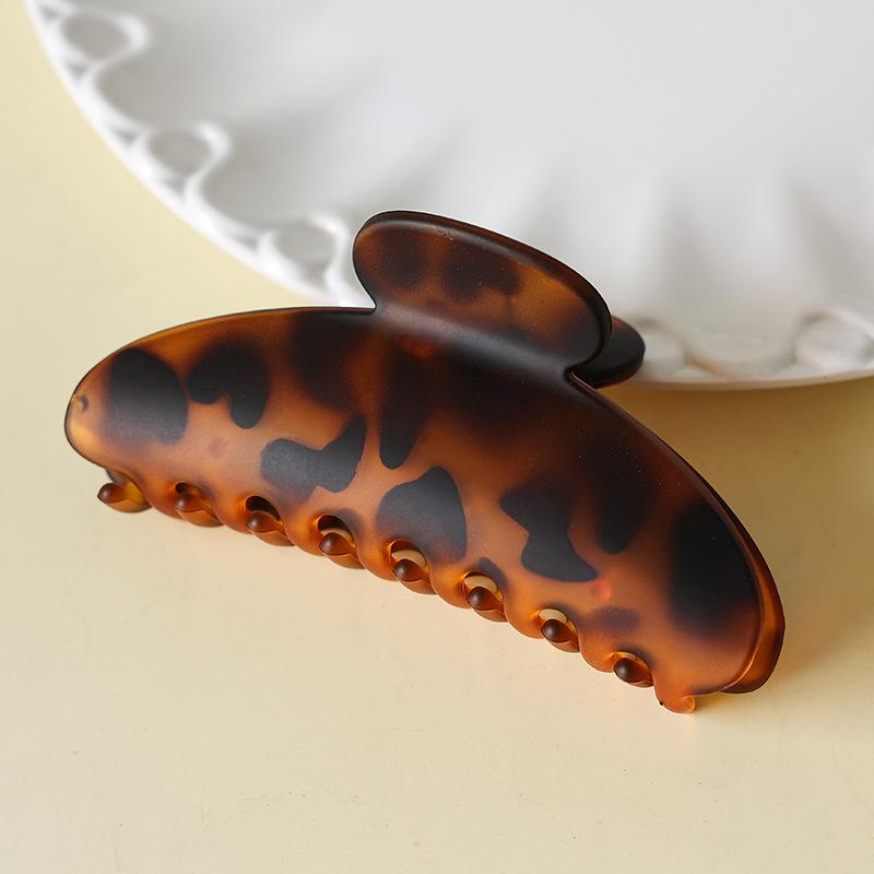 Simple Temperament Semi-circular Arc Hairpin Female Summer Fashion All-match Shark Clip Hairpin High-end Sense of Plate Hair Clip Headdress